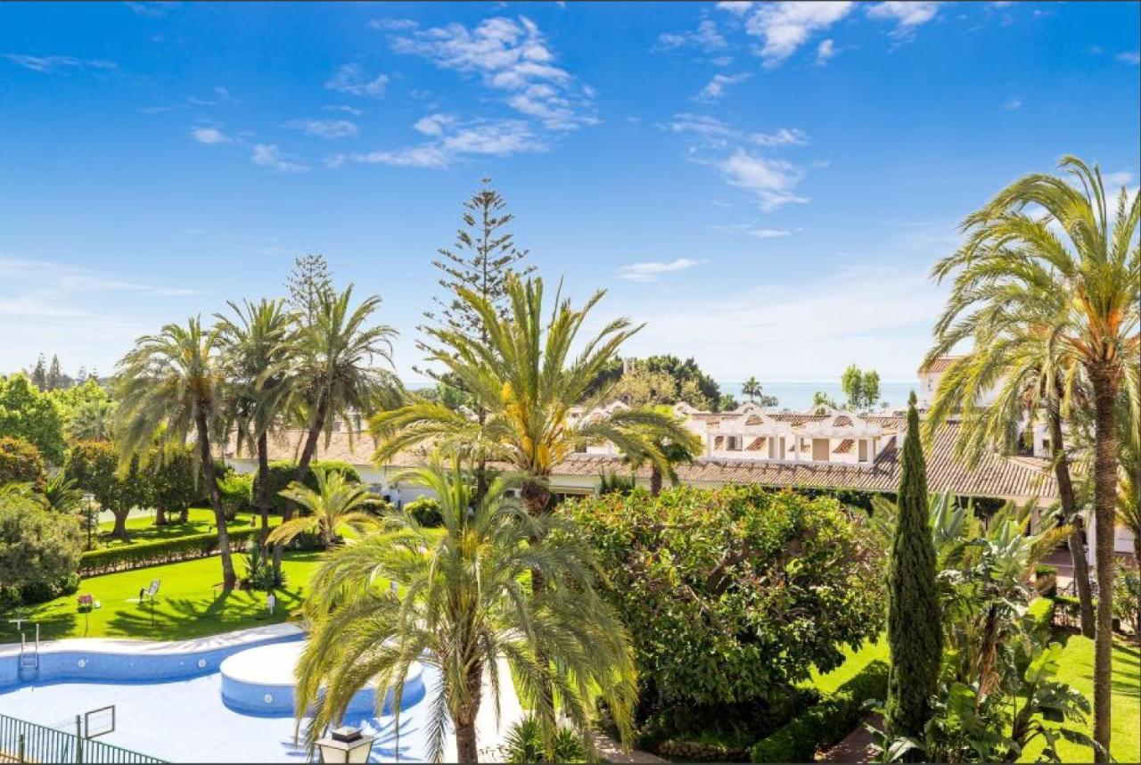 Apartamento Precioso estudio con vistas al mar Marbella Exterior foto