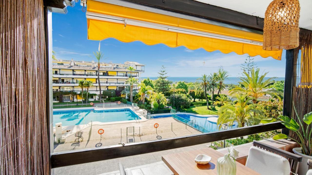 Apartamento Precioso estudio con vistas al mar Marbella Exterior foto