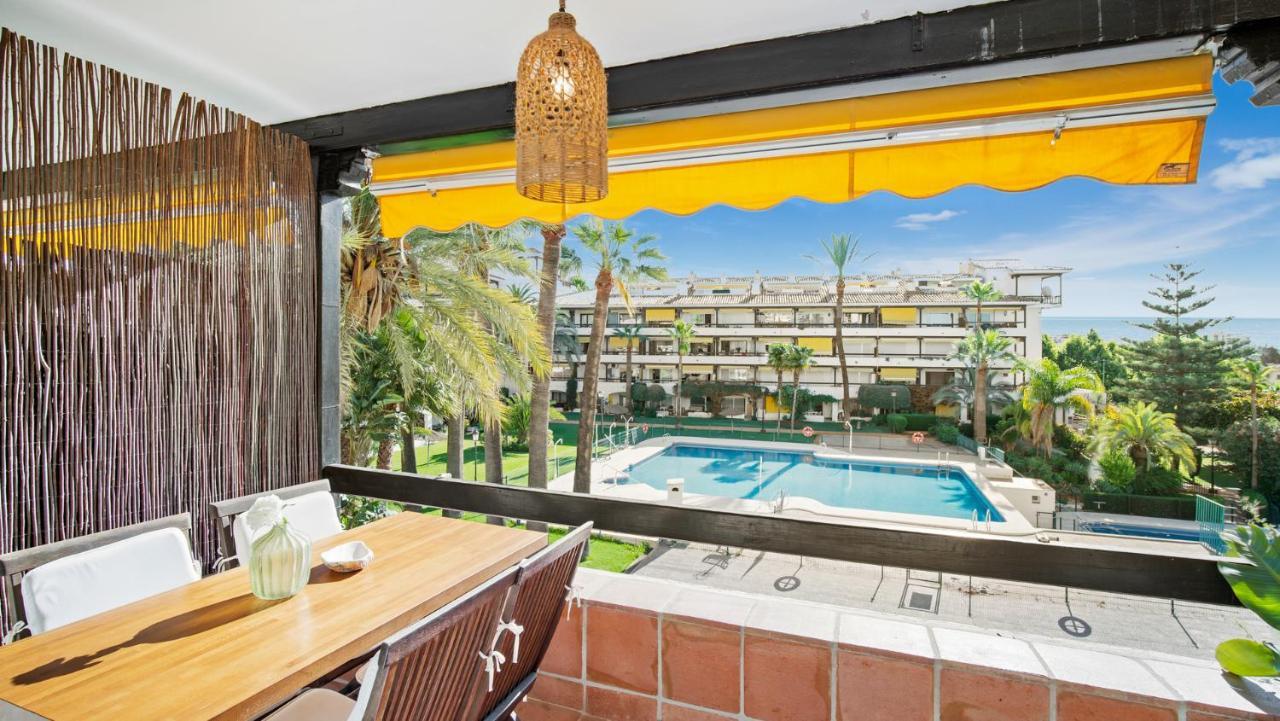 Apartamento Precioso estudio con vistas al mar Marbella Exterior foto